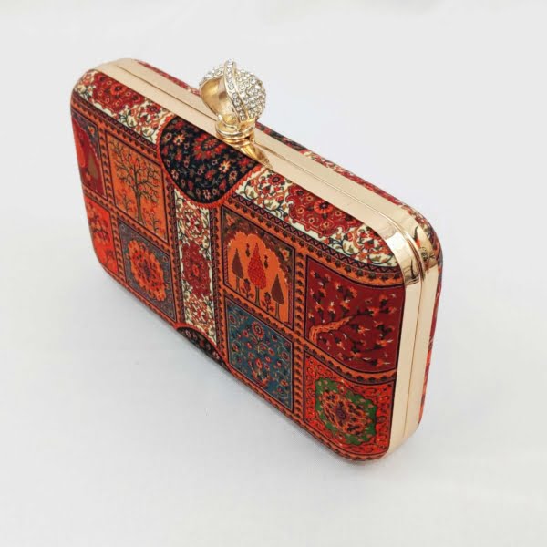 Kilim Design Clutch
