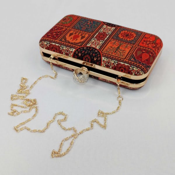 Kilim Design Clutch
