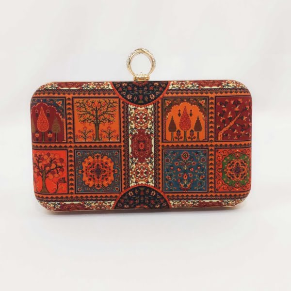 Kilim Design Clutch