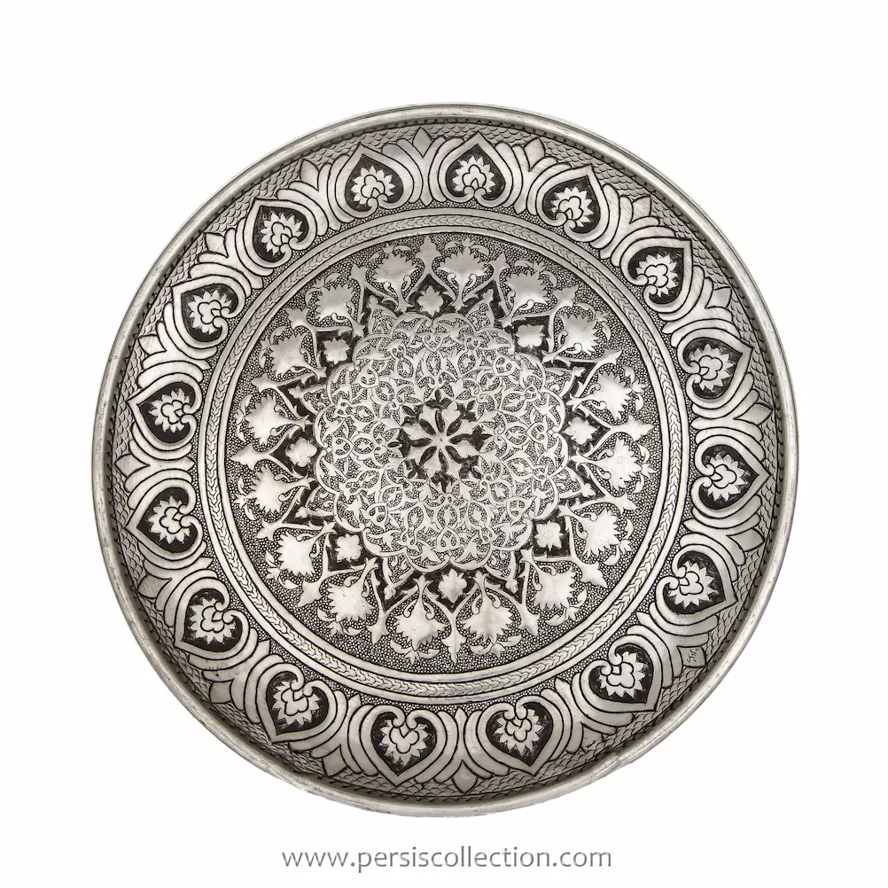 Khatam Plan Ghalam Zani Plate 30cm