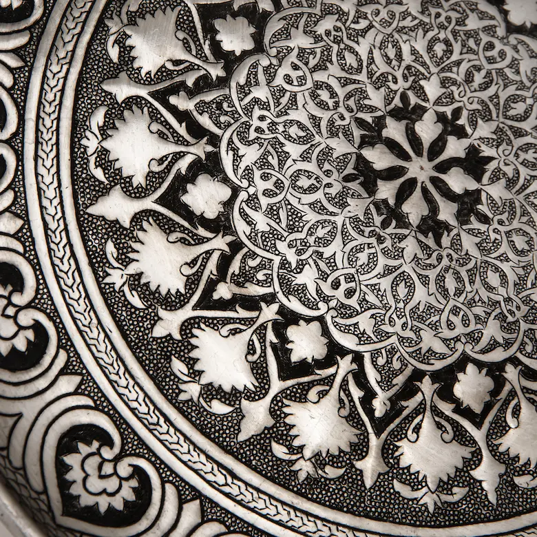 Khatam Plan Ghalam Zani Plate 30cm