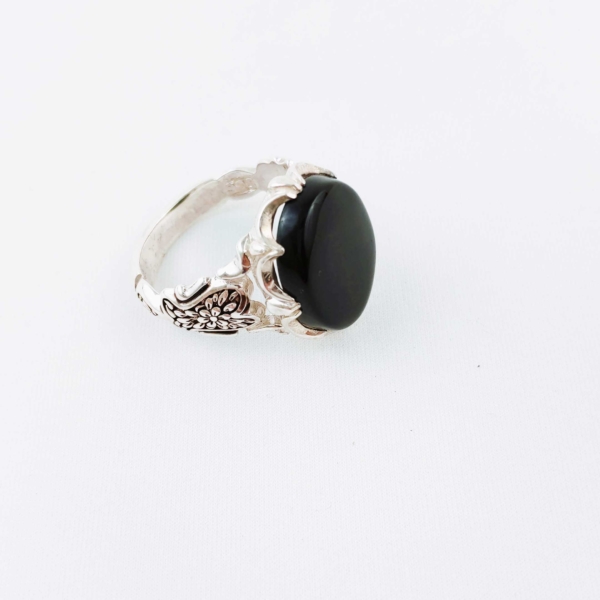 Khorasan Black Onyx Ring