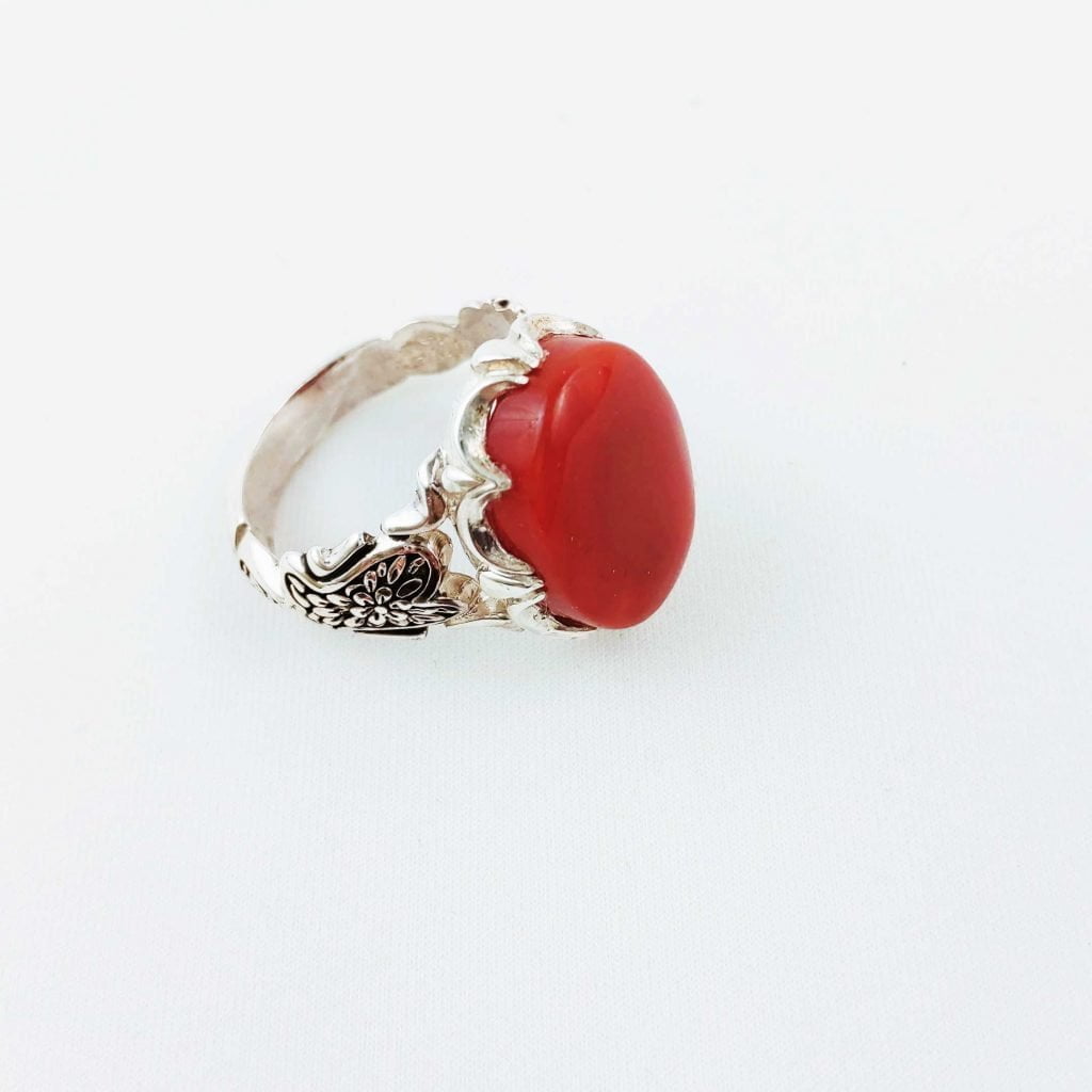 Khorasan Red Onyx Ring