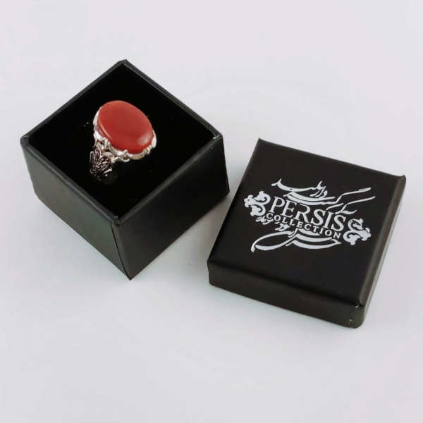 Khorasan Red Onyx Ring