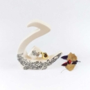 LETTER  J  PERSIAN CERAMIC CALLIGRAPHY