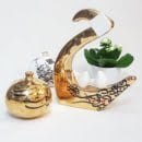 LETTER  J  PERSIAN CERAMIC CALLIGRAPHY-Persis Collection-1