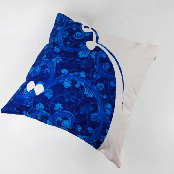 Love Cushion Cover (Blue) 45 x 45cm
