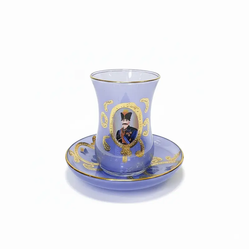 Lazuli Teacup and Saucer Set