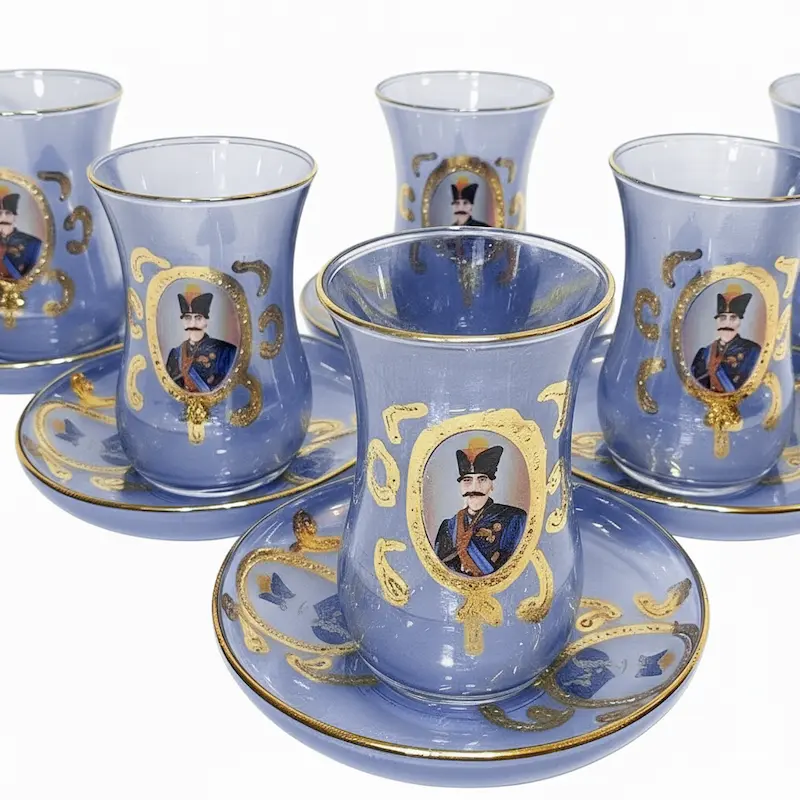 Lazuli Teacup and Saucer Set