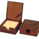 Leather & Copper Note Deck Box