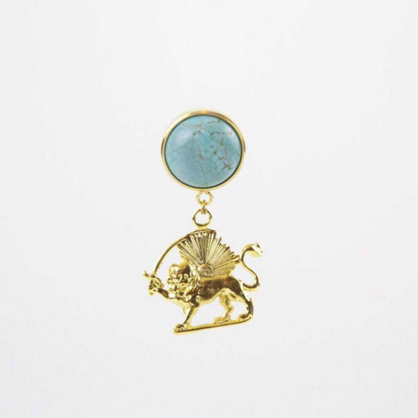 Lion and Sun Earrings