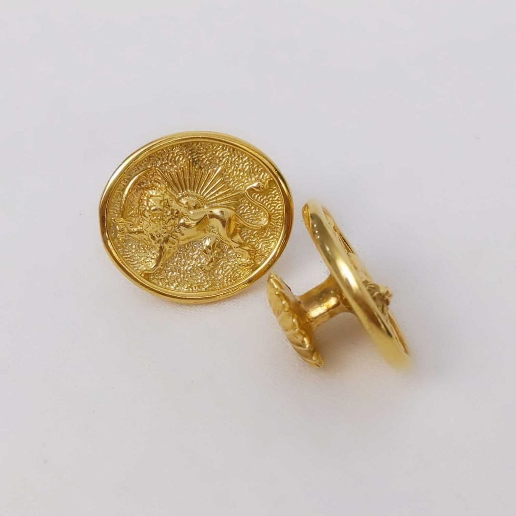 Lion & sun Cuff-links