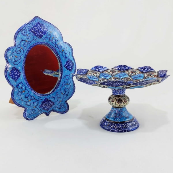 Minakari Small Mirror 17cm