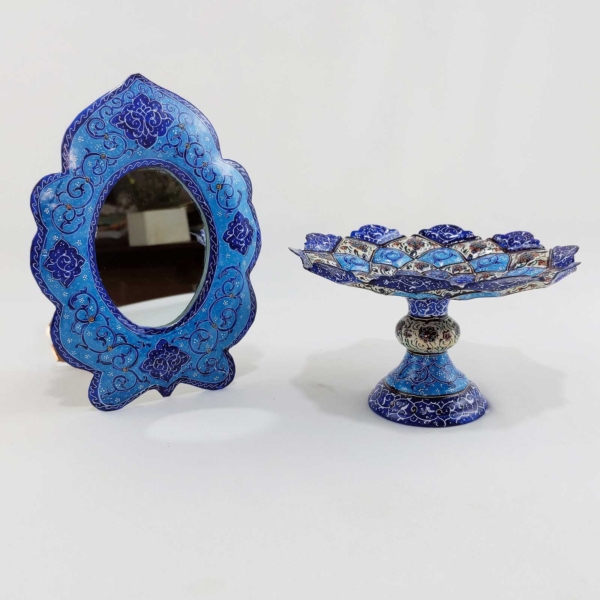 Minakari Small Mirror 17cm