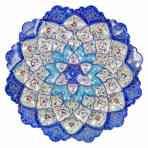 MEENAKARI PLATE 20CM