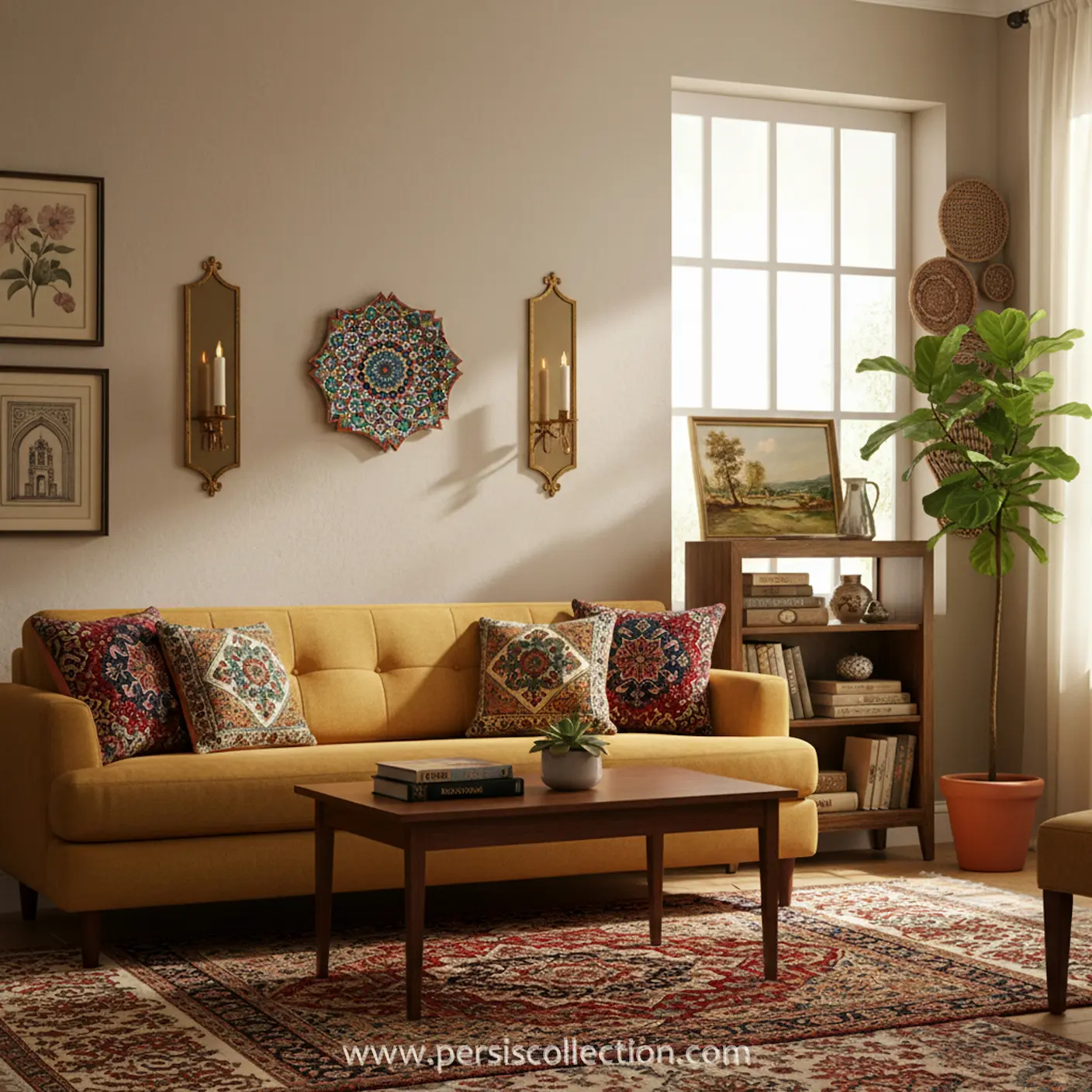 Persian Minakari Plate