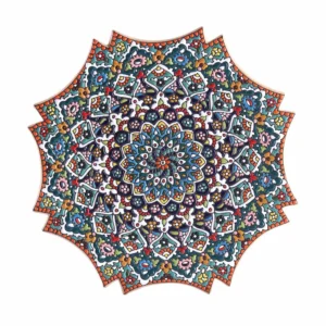 Minakari Wall Plate 30cm