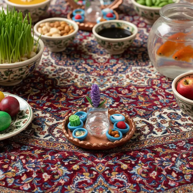 Mini Haft Seen Set With Tray