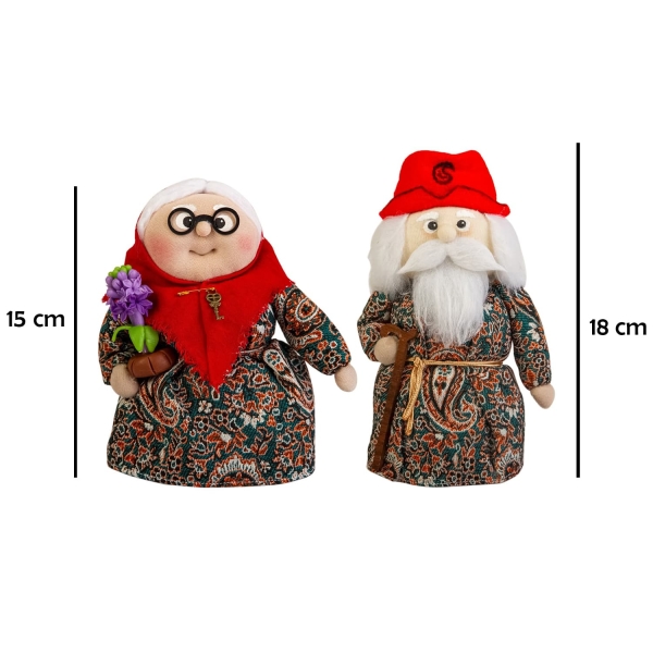 Nane Sarma and Amoo Nowruz Doll Set