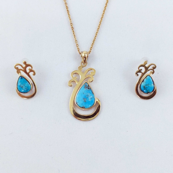 Neyshabur Necklace and Earring Set