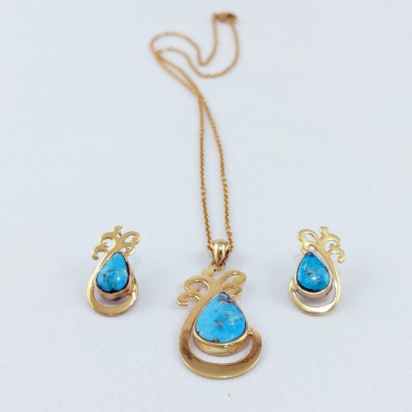 Neyshabur Necklace and Earring Set