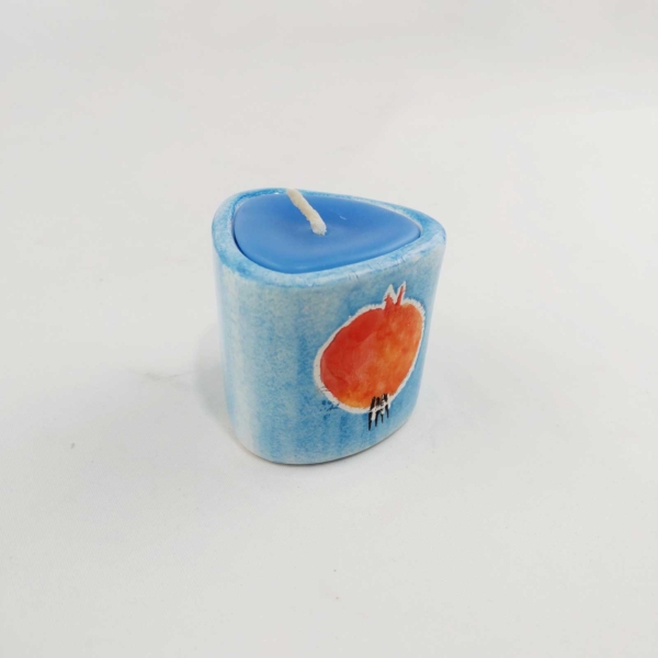 Nowruz Candles with Ceramic Candle Holder