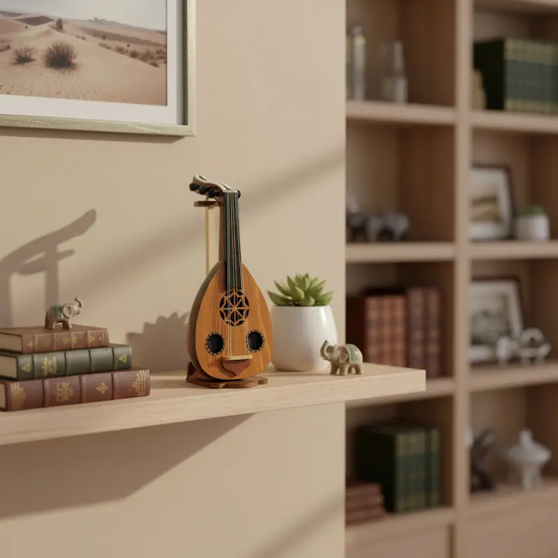 Oud Statue Wooden