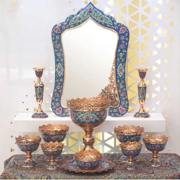 Painting on Copper Haft Seen Set