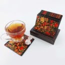 PERSIAN FLORAL COASTERS SET