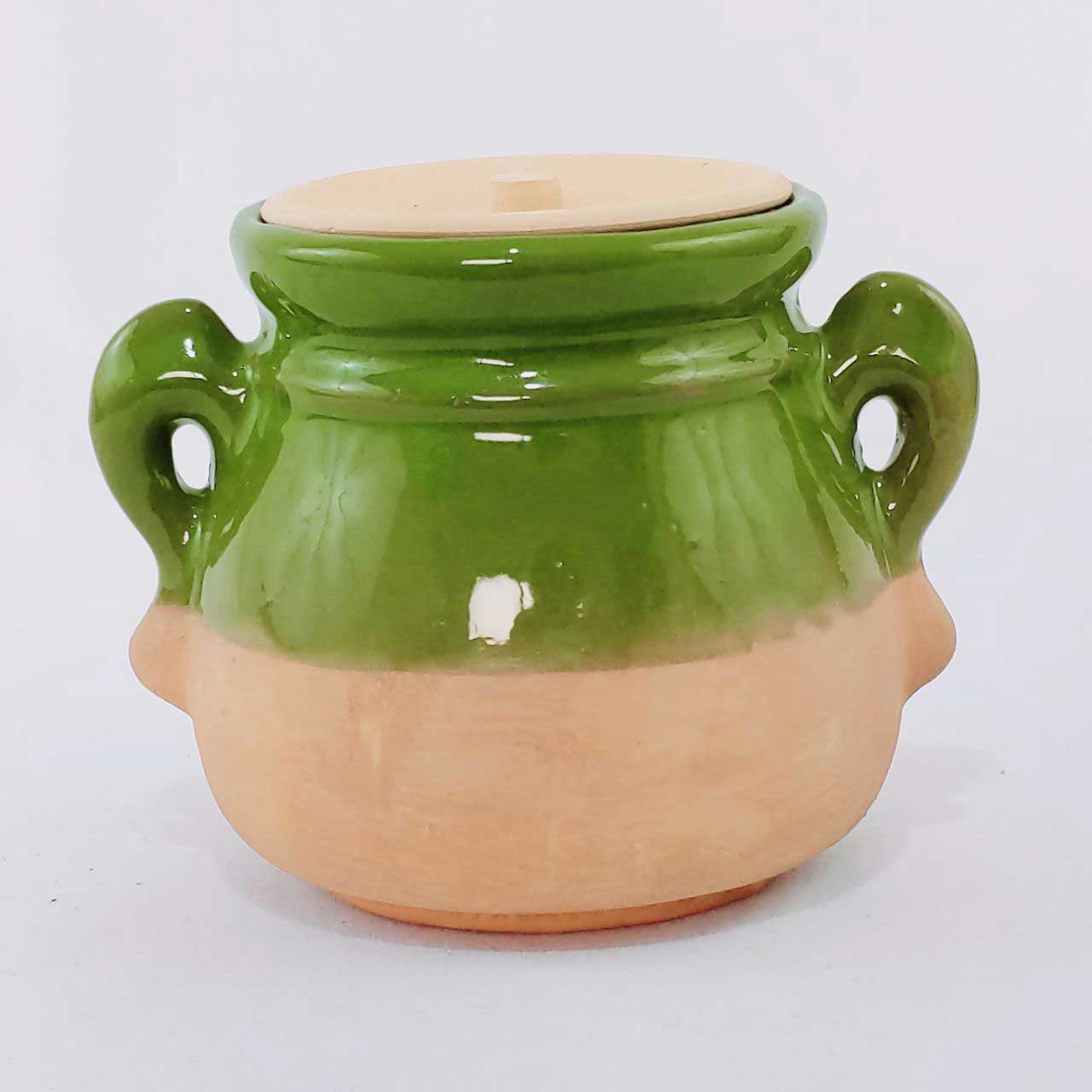 Ceramic Pot With Lid 