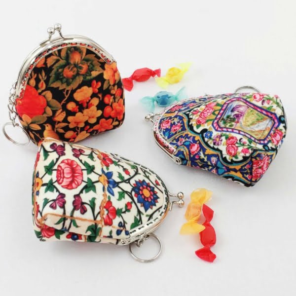Persian Coin Purse Key Ring