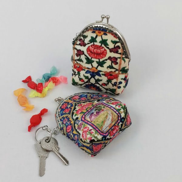 Persian Coin Purse Key Ring