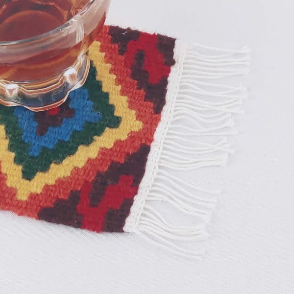 Persian Kilim Coasters Set of 3