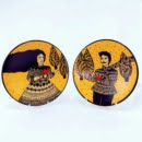 PERSIAN LOVE WALL PLATE SET