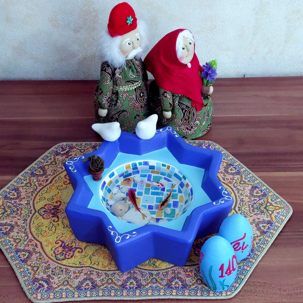 POLYGONAL FISH POND-24CM