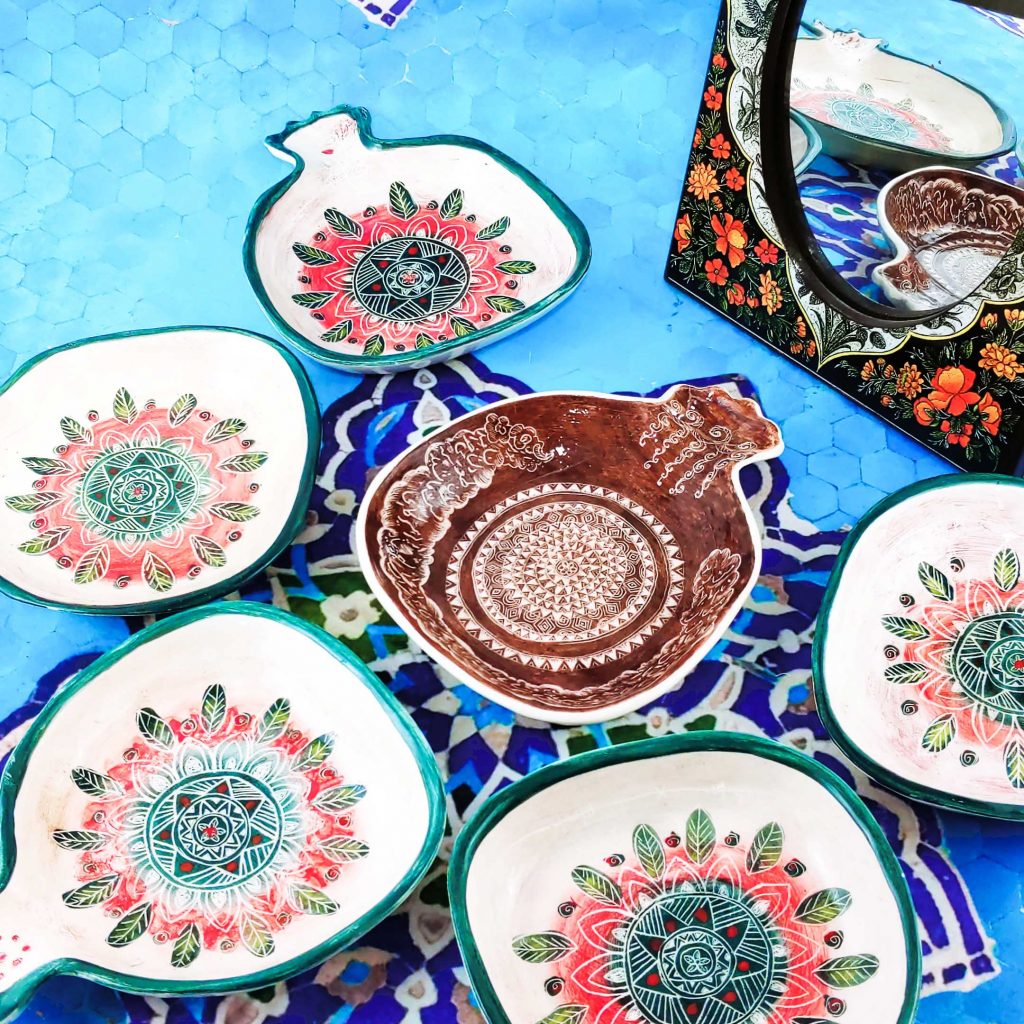 POMEGRANATE HAFT SEEN SET