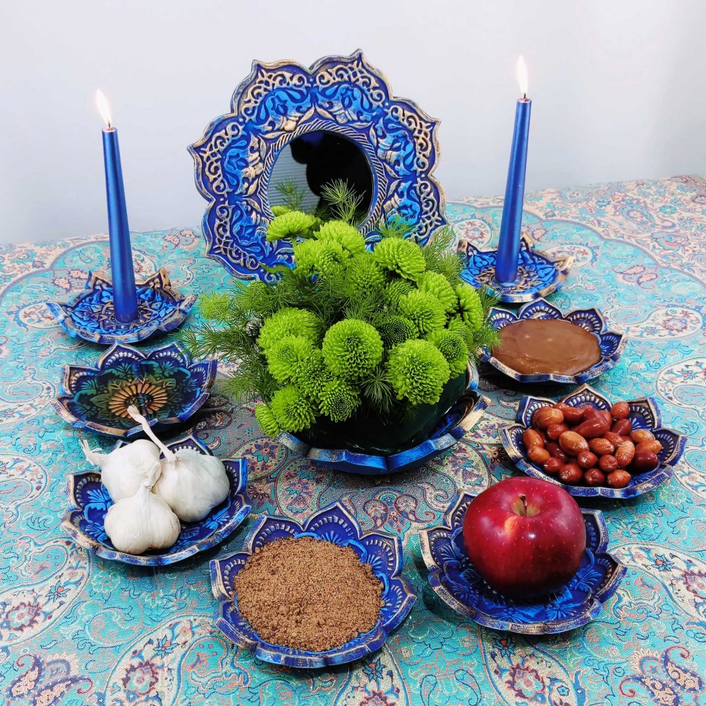 POTTERY SUN HAFT SEEN SET