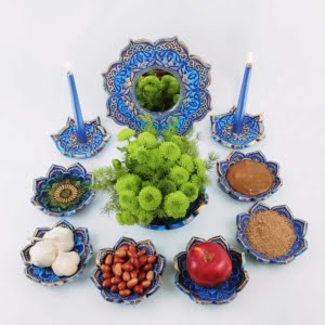POTTERY SUN HAFT SEEN SET