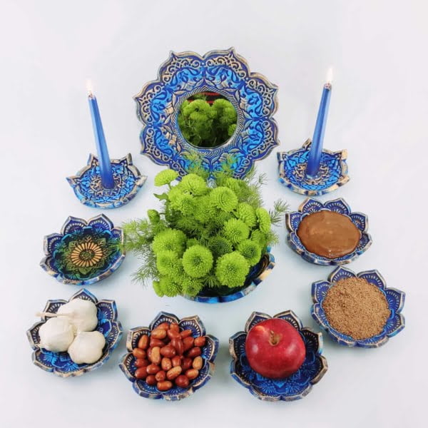Pottery Sun Haft Sin Set