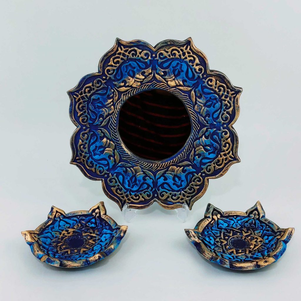 POTTERY SUN HAFT SEEN SET