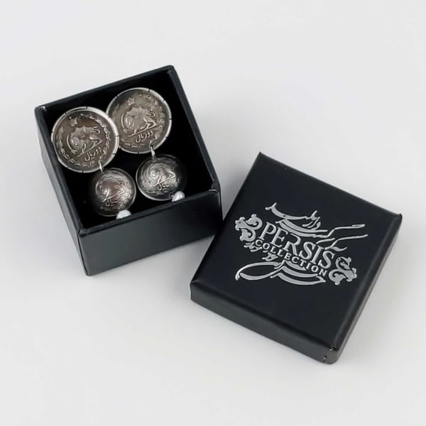 Pahlavi Coins Earrings