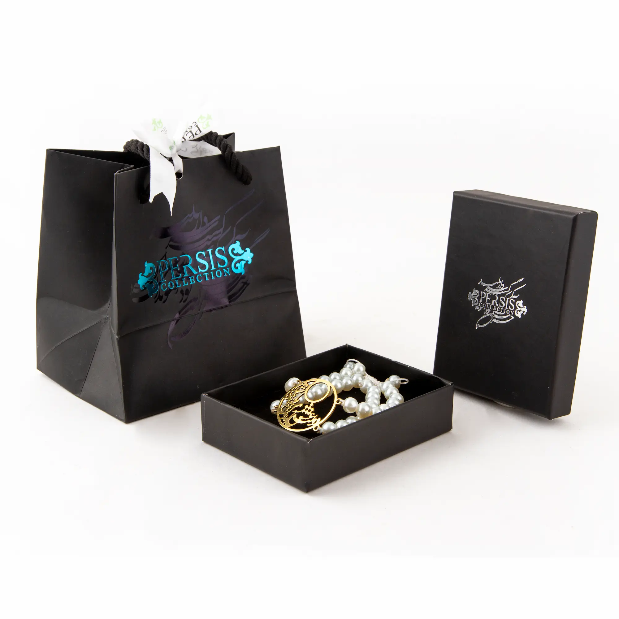 Pearl Bracelets with Poetry Pattern