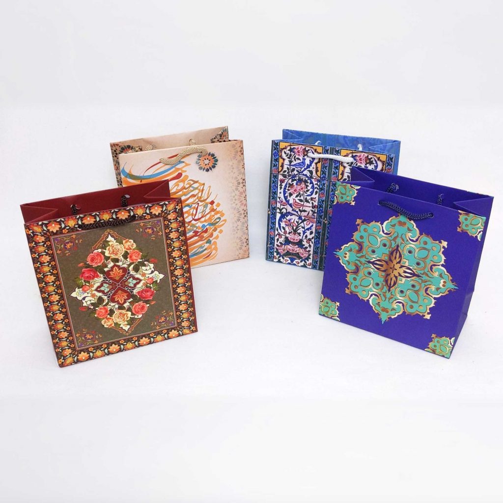 Persian art gift paper bag