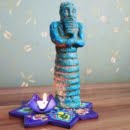 Persian Immortals Pottery Sculpture