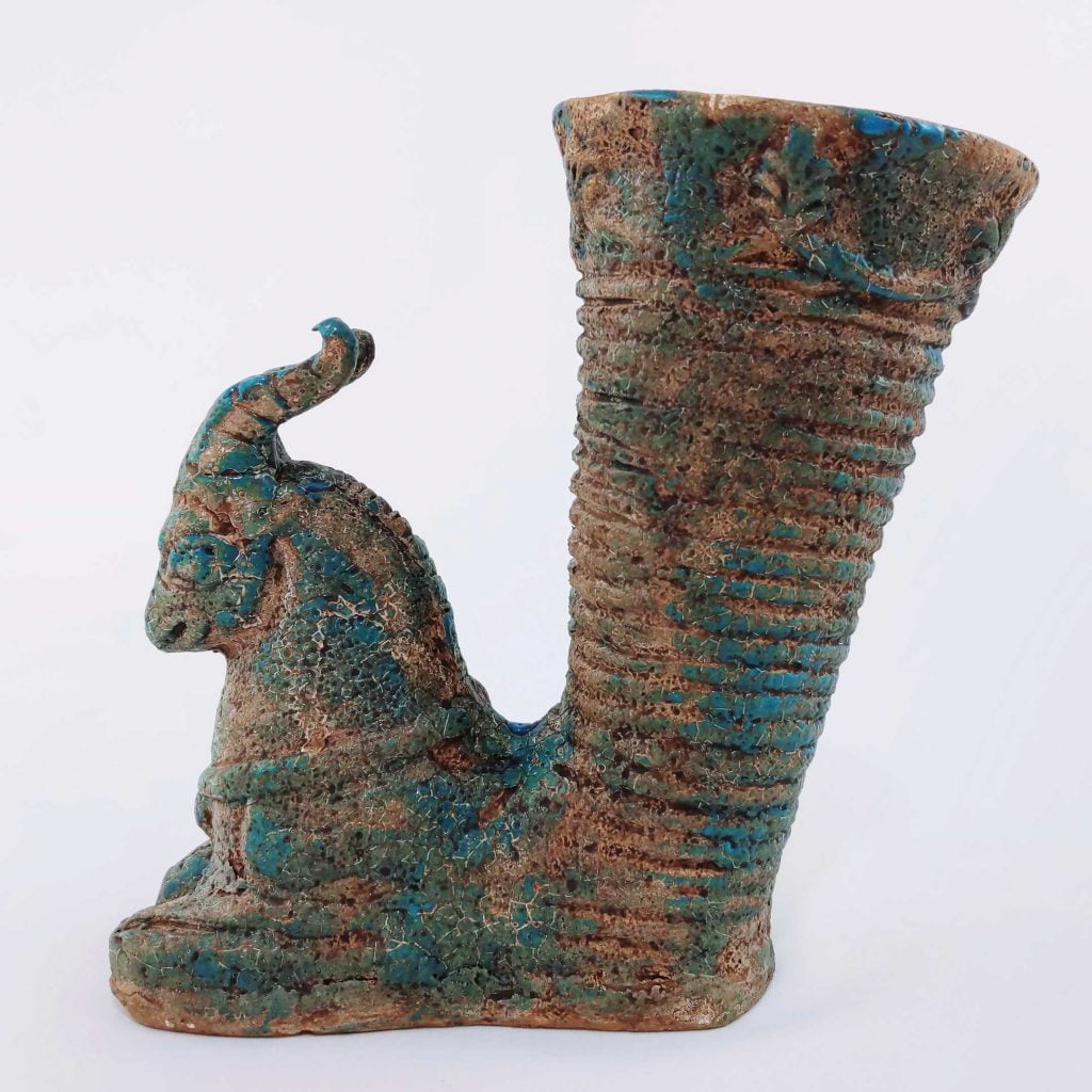 Persian Lion Rhyton-Lion Cup
