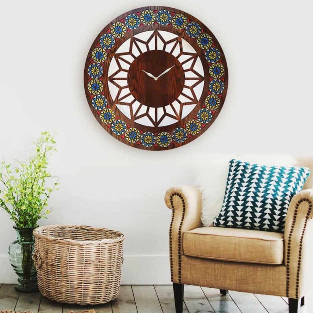 Persian Palace Wall Clock -HOOR