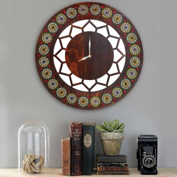 Persian Palace Wall Clock Mahoor