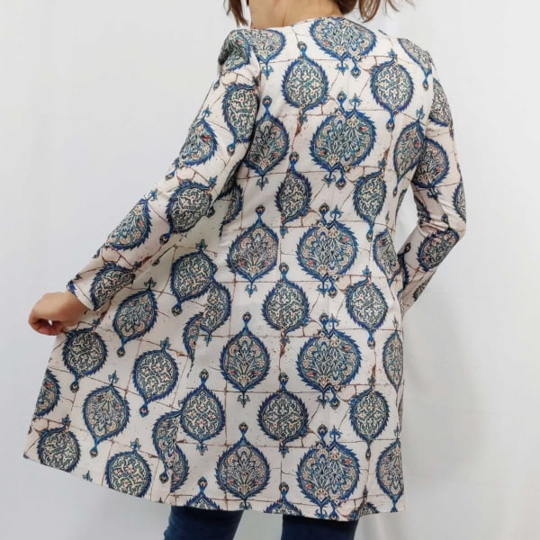 Persian women's dress with Kilim design