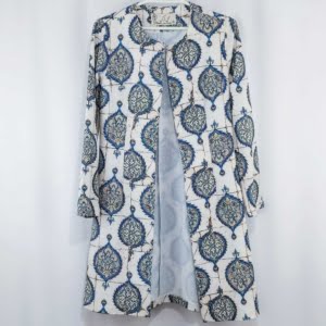 Persian women's dress with Kilim design