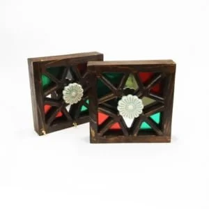 Persian Windows Candle Holder  / Key Holder